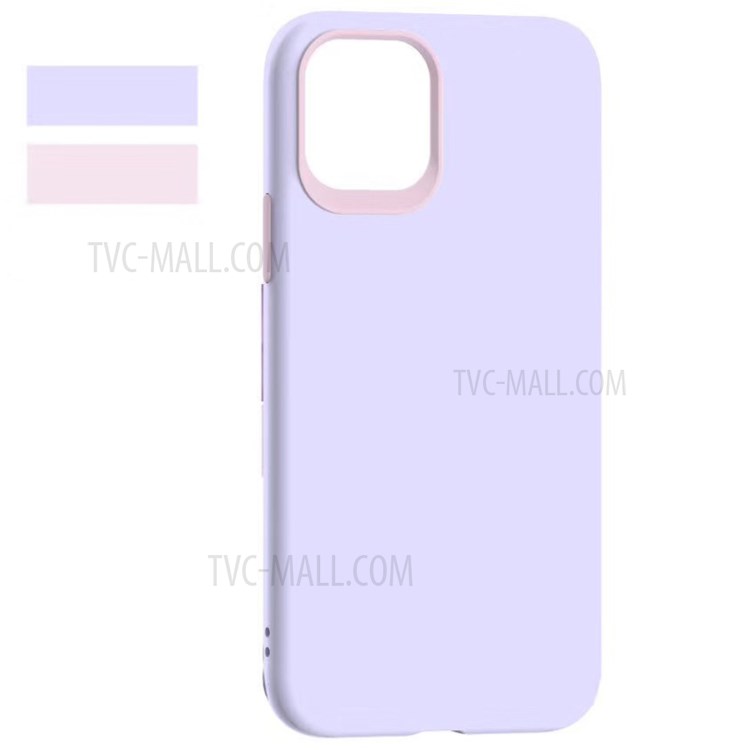 Elegant Series Soft TPU Cell Phone Cover for iPhone 11 6.1 inch - Purple-1