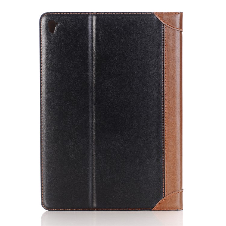 Leather Wallet Stand Case for iPad Pro 9.7-inch - Black-2