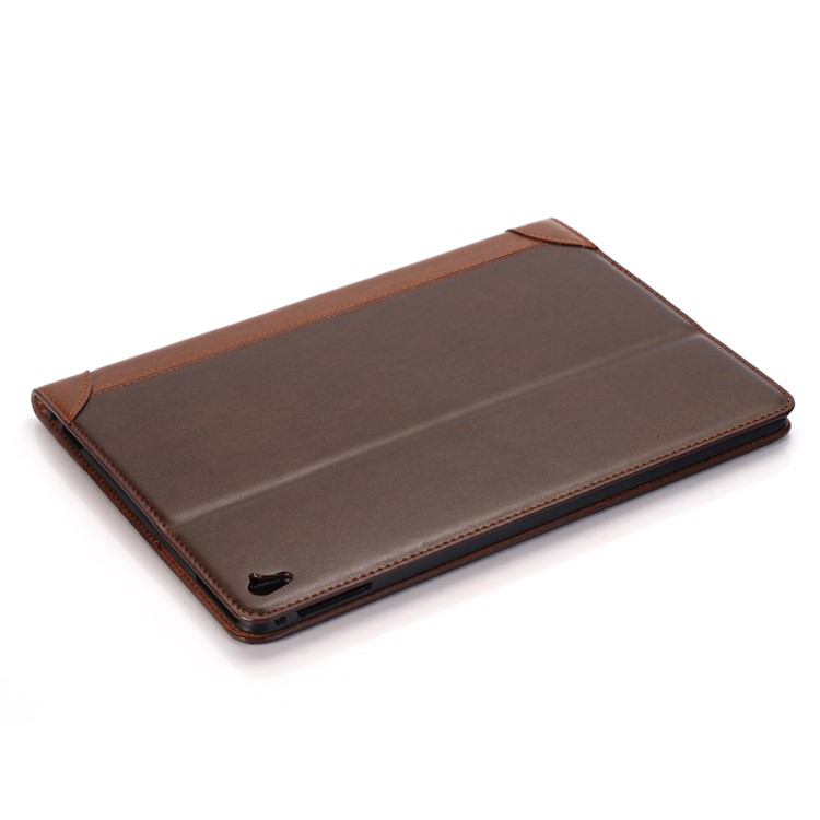 Leather Wallet Stand Phone Protective Case for iPad Pro 9.7-inch - Brown-3