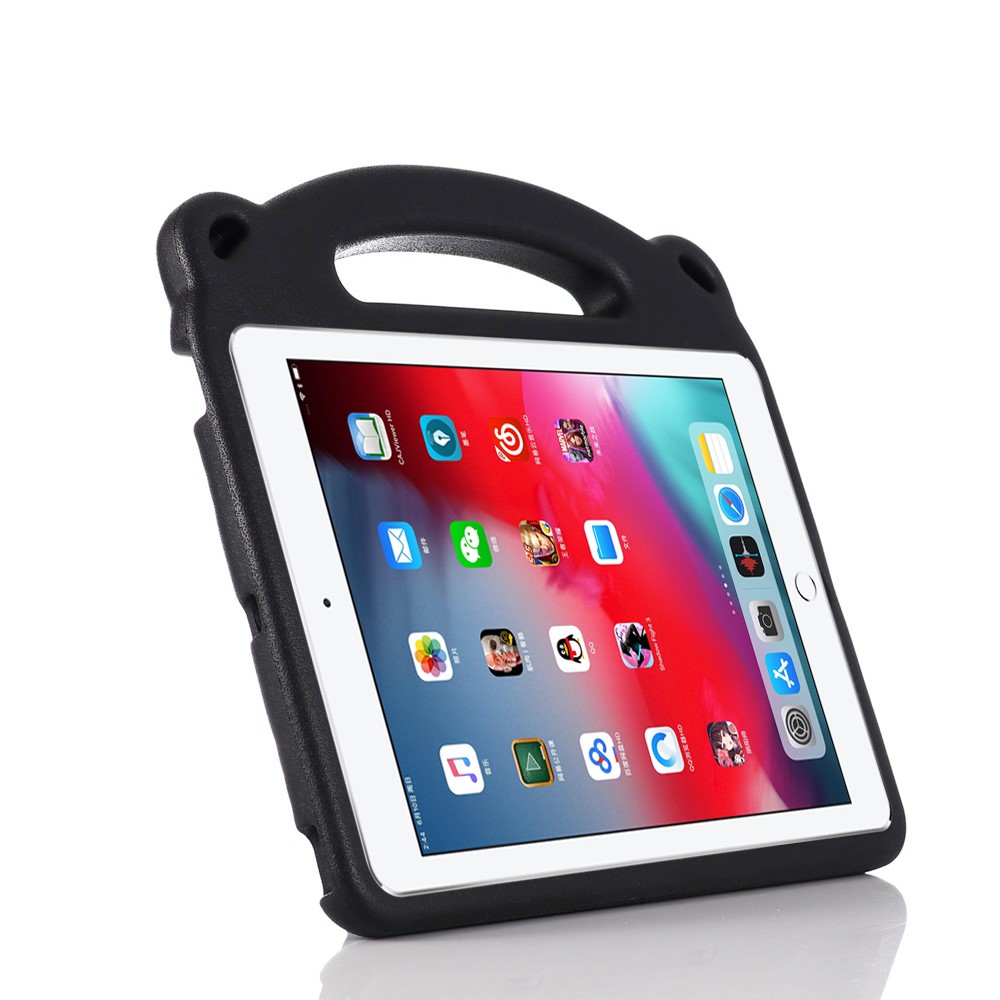 Panda Imprint Eva Shock-reset Pablet Cover с Kickstand Для Ipad 9,7-дюймового (2018)/(2017)/iPad Air (2013)/iPad Air 2 - Черный