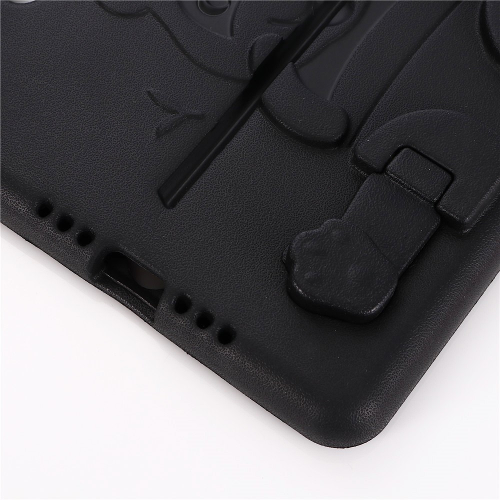 Panda Imprint Eva Shockproof Tablet Cover Con Cavalletto Per Ipad 9,7 Pollici (2018)/(2017)/iPad Air (2013)/iPad Air 2 - Nero