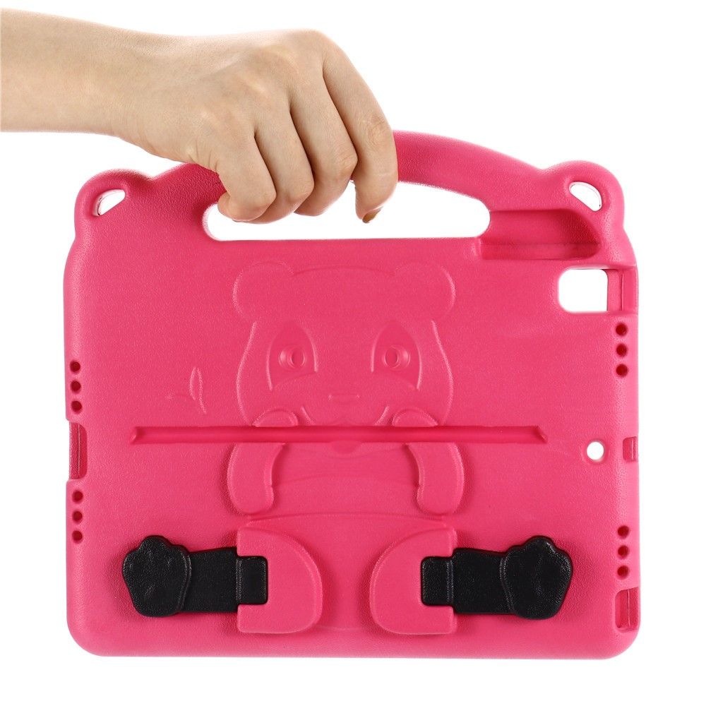 Panda Imprint EVA Shockproof Tablet Cover with Kickstand for iPad 9.7-inch (2018)/(2017)/iPad Air (2013)/iPad Air 2 - Rose-8