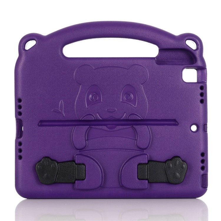 Panda Imprint EVA Shockproof Tablet Cover with Kickstand for iPad 9.7-inch (2018)/(2017)/iPad Air (2013)/iPad Air 2 - Purple-1