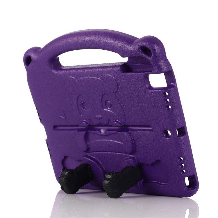 Panda Imprint EVA Shockproof Tablet Cover with Kickstand for iPad 9.7-inch (2018)/(2017)/iPad Air (2013)/iPad Air 2 - Purple-3