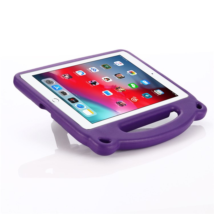 Panda Imprint EVA Shockproof Tablet Cover with Kickstand for iPad 9.7-inch (2018)/(2017)/iPad Air (2013)/iPad Air 2 - Purple-5