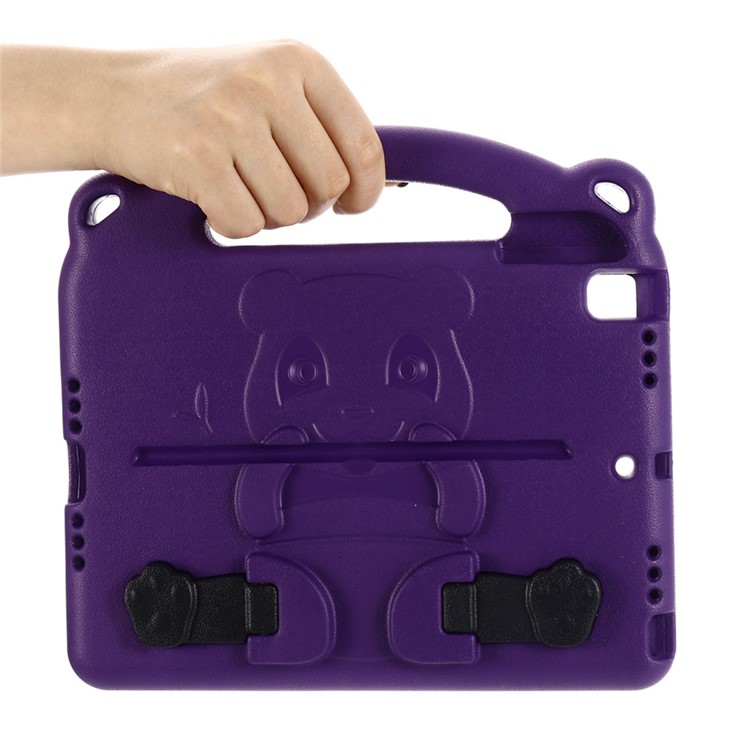 Panda Imprint EVA Shockproof Tablet Cover with Kickstand for iPad 9.7-inch (2018)/(2017)/iPad Air (2013)/iPad Air 2 - Purple-8