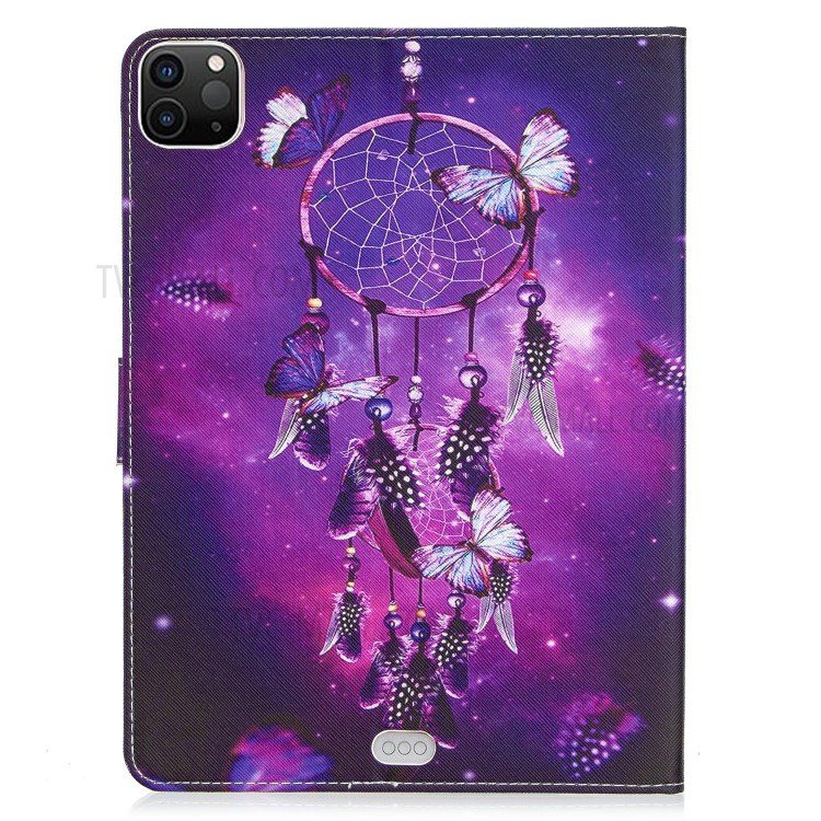 Pattern Printing Leather Wallet Case for iPad Pro 11-inch (2020) - Dream Catcher-3