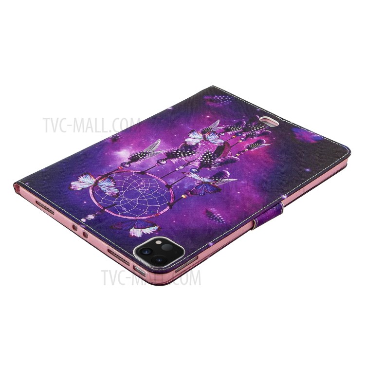 Pattern Printing Leather Wallet Case for iPad Pro 11-inch (2020) - Dream Catcher-5
