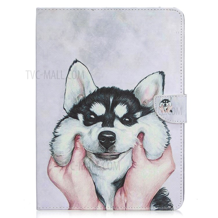 Pattern Printing Leather Wallet Case for iPad Pro 11-inch (2020) - Dog-2