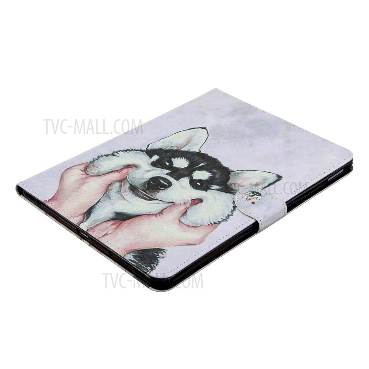 Pattern Printing Leather Wallet Case for iPad Pro 11-inch (2020) - Dog-4