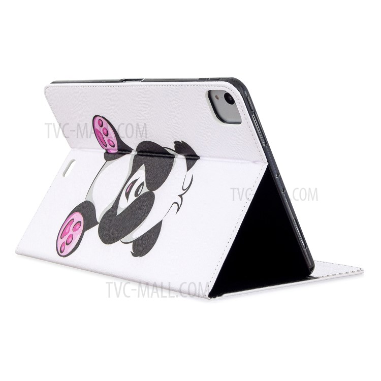 Pattern Printing Flip Leather Wallet Tablet Shell for iPad Pro 11-inch (2020)/(2018) - Panda-4