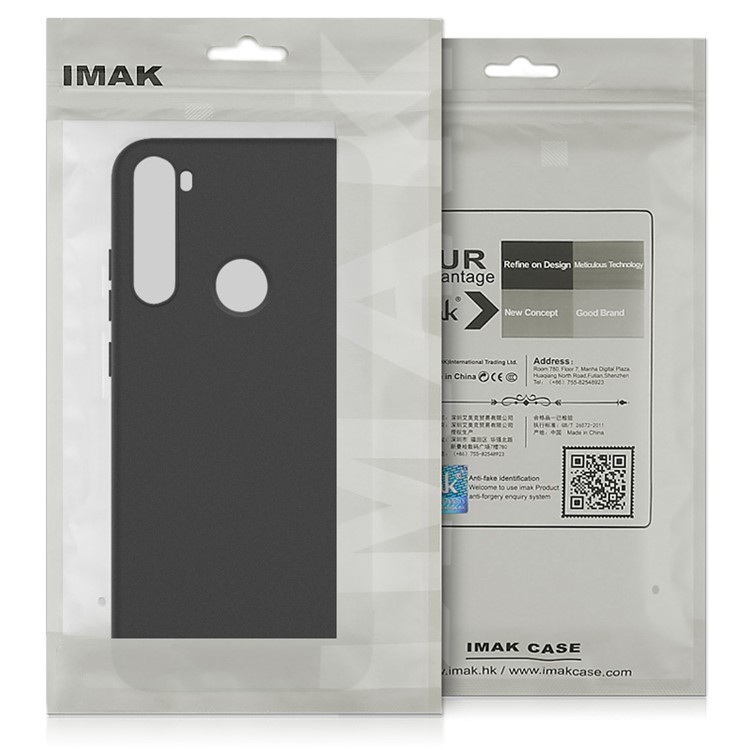 IMAK UC-1 Series Matte TPU Soft Case for iPhone SE (2nd Generation)/8/7 - Black-9