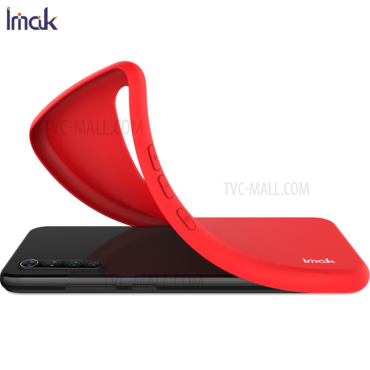 IMAK UC-1 Series Matte TPU Soft Case for iPhone SE (2nd Generation)/8/7 - Red-2