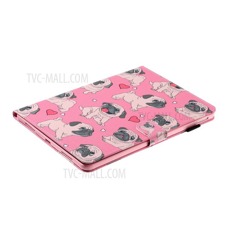 Pattern Printing Card Holder Leather Tablet Case for iPad Pro 11-inch (2020)/(2018) - Dogs-4