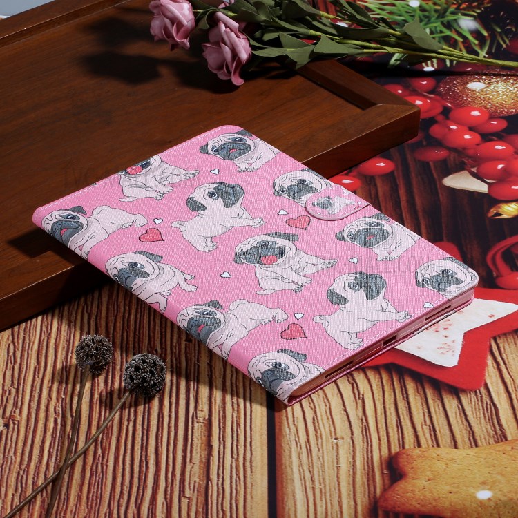 Pattern Printing Card Holder Leather Tablet Case for iPad Pro 11-inch (2020)/(2018) - Butterflies-7