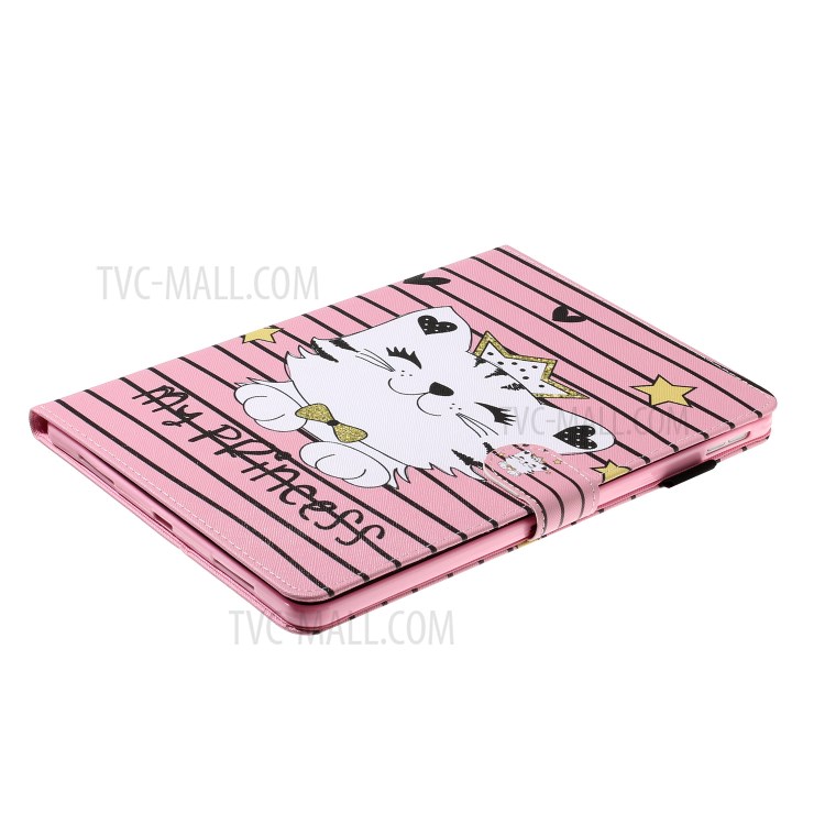 Pattern Printing Card Holder Leather Tablet Case for iPad Pro 11-inch (2020)/(2018) - My Princess Cat-4