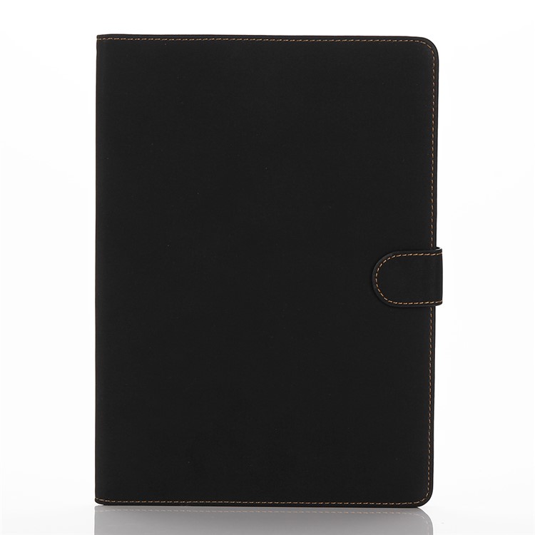 Matte Leather Smart Stand Case for iPad Pro 9.7 inch - Black-1
