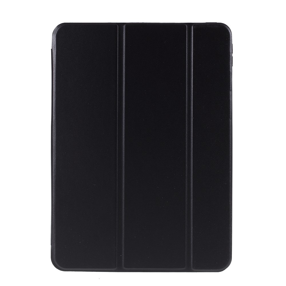 Case de Cuero Tri-pliegue Para Ipad Pro de 11 Pulgadas (2020) - Negro