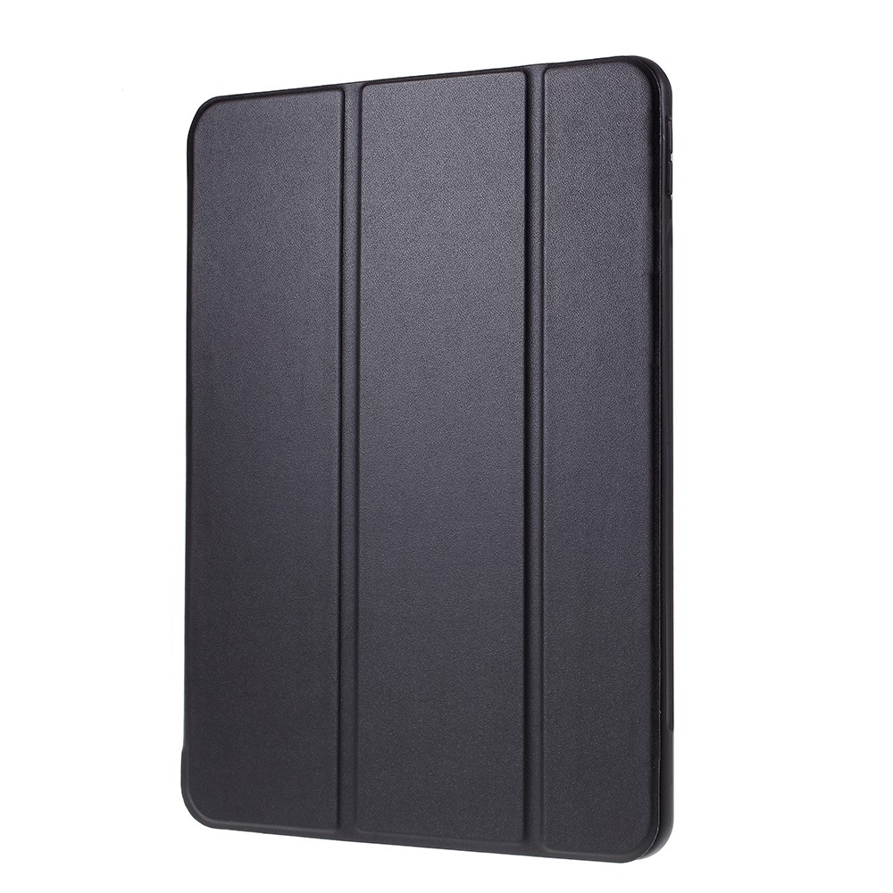 Case de Cuero Tri-pliegue Para Ipad Pro de 11 Pulgadas (2020) - Negro