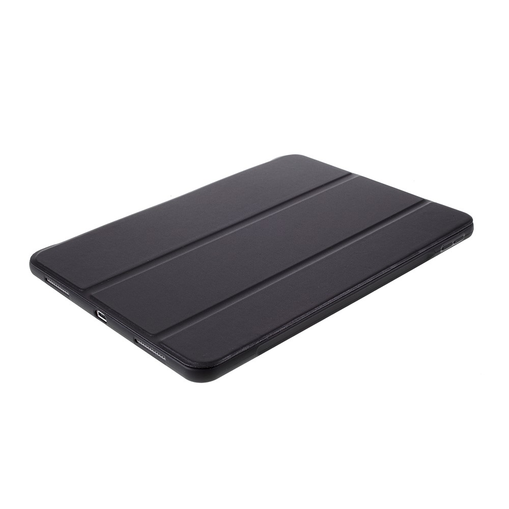 Case de Support en Cuir à Trois Volets Pour Ipad Pro 11 Pouces (2020) - le Noir