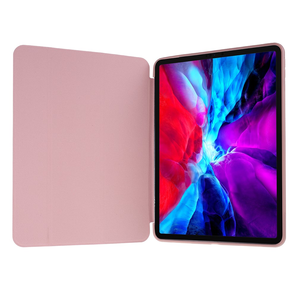 Tri-fold Leather Stand Case for iPad Pro 11-inch (2020) - Rose Gold-7