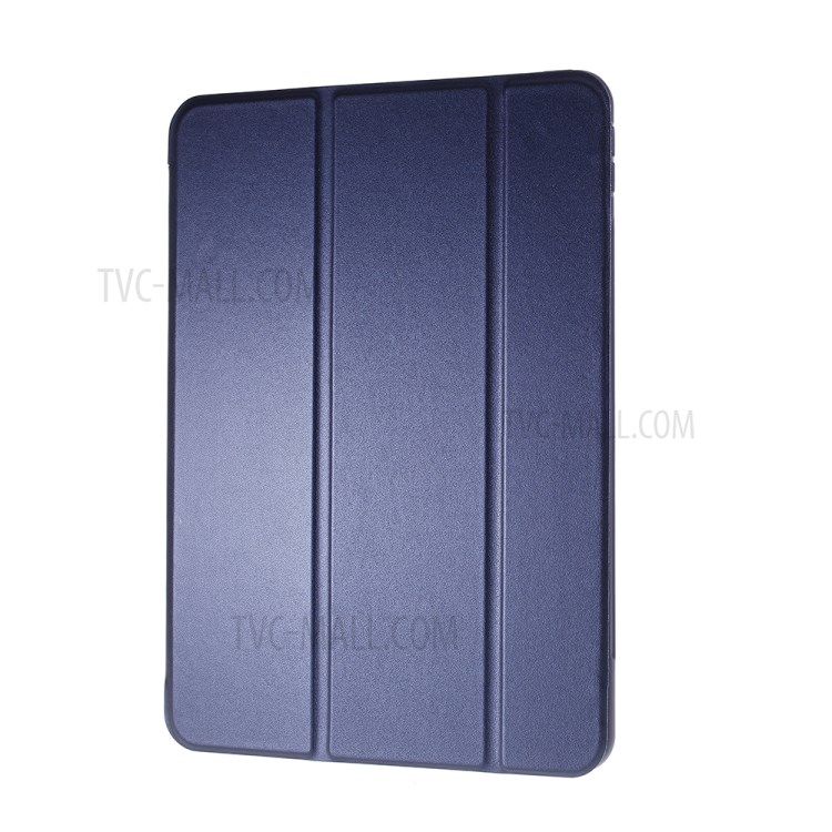 Tri-fold Leather Stand Case for iPad Pro 11-inch (2020) - Dark Blue-2