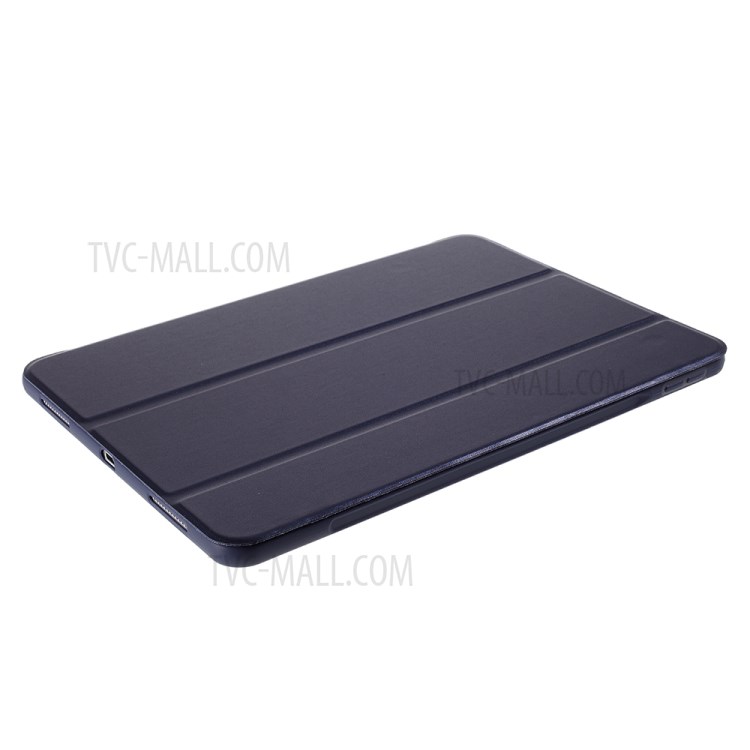 Tri-fold Leather Stand Case for iPad Pro 11-inch (2020) - Dark Blue-4