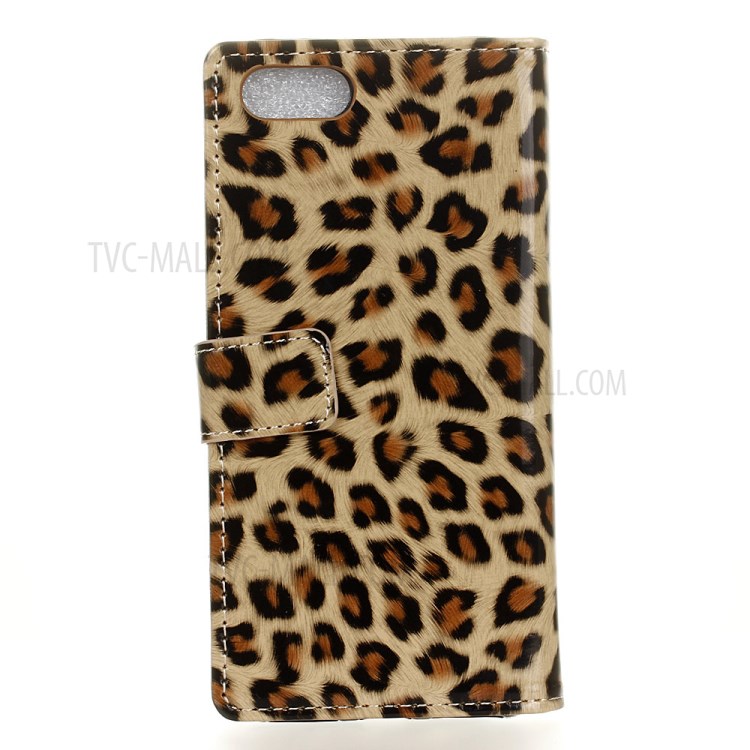 Leopard Texture Leather Wallet Mobile Phone Cover for iPhone SE (2nd Generation)/8/7-2