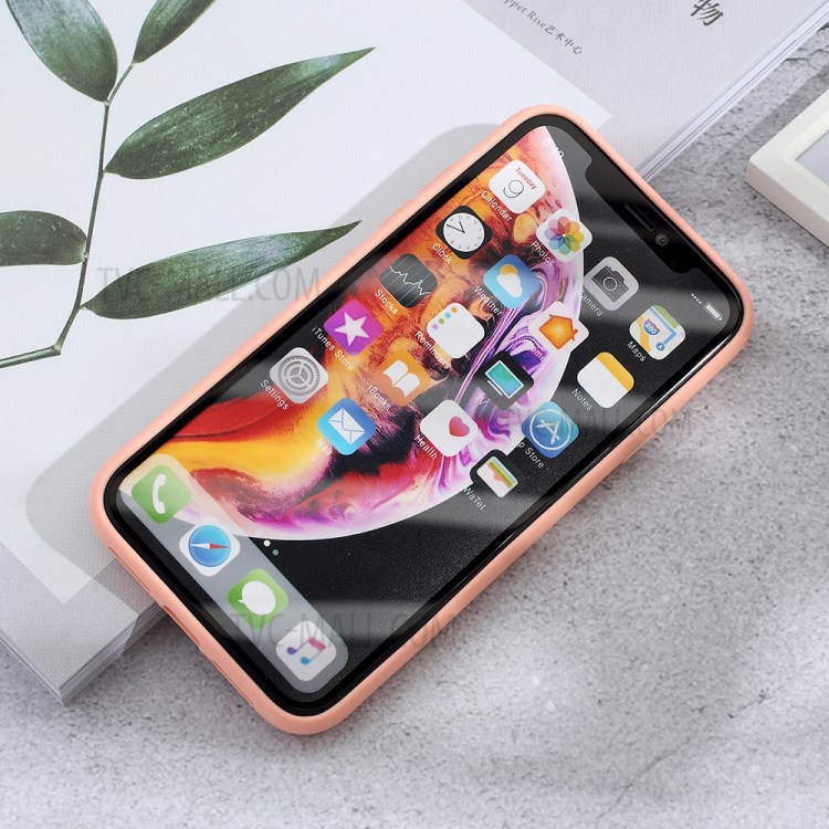 Matte PC + TPU Hybrid Phone Case with Slide Camera Cover for iPhone XR 6.1 inch - Pink-5