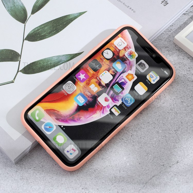 Custodia Per Telefono Ibrido PC + TPU Matte Con Copertura Della Fotocamera Per Diapositiva Per Iphone XR 6,1 Pollici - Rosa-5