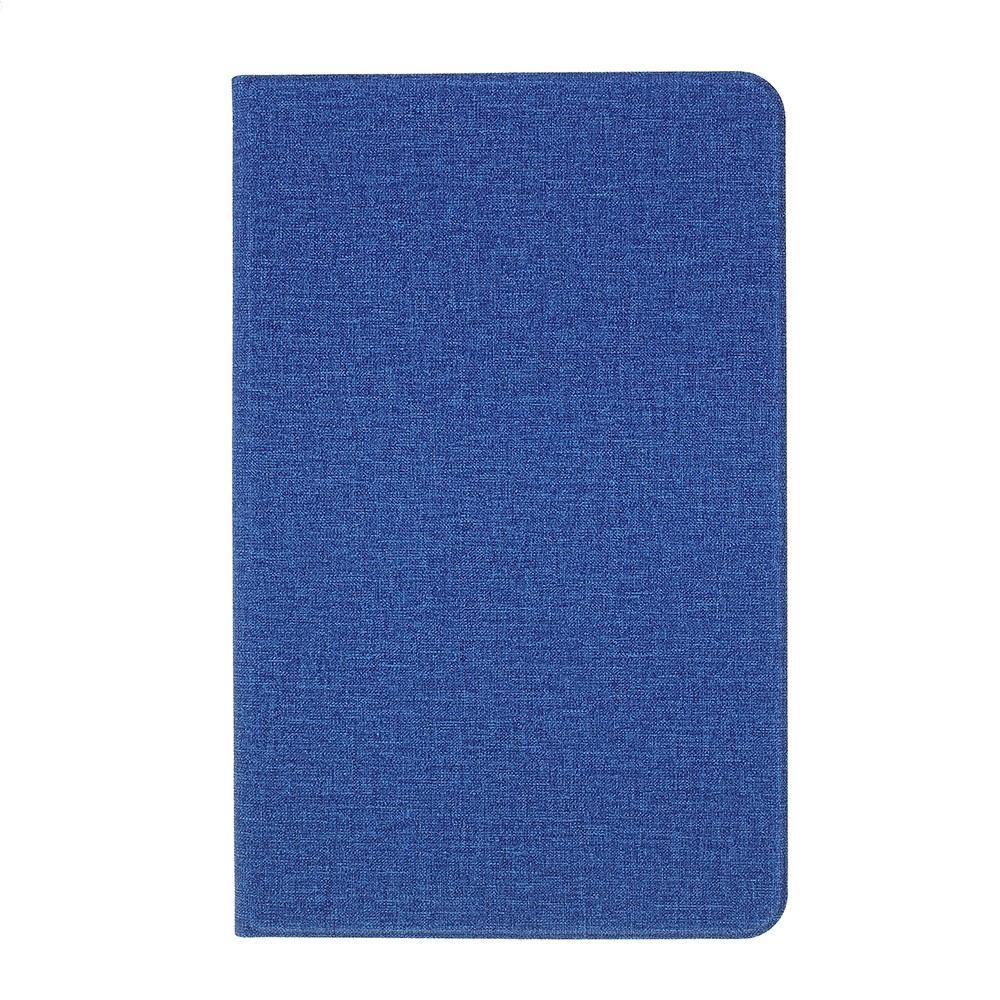 Cloth Texture PU Leather Stand Protector Cover for Huawei MatePad 10.4 inch - Blue-1