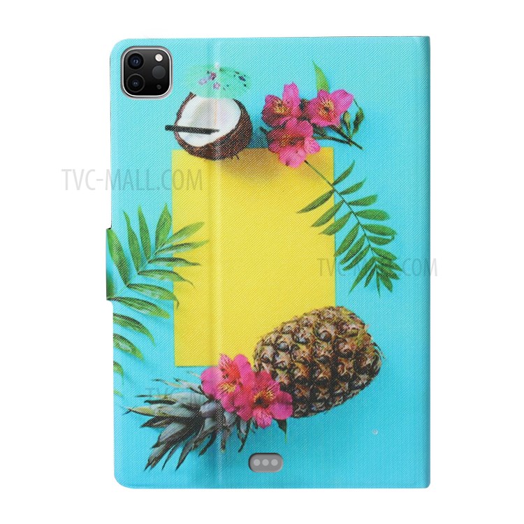 Pattern Printing Card Slots Flip Leather Tablet Cover for iPad Pro 11-inch (2020)/(2018) - Fruit-3