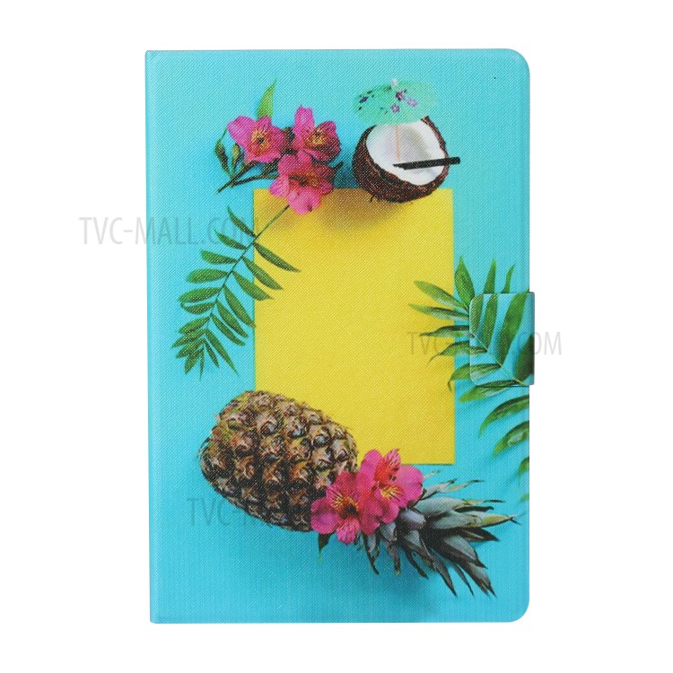 Pattern Printing Card Slots Flip Leather Tablet Shell for iPad Mini (2019) 7.9 inch/Mini 4/Mini 3/Mini 2/Mini - Fruit-2