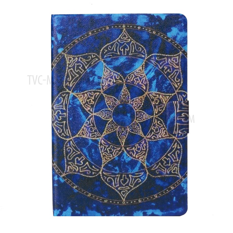 Pattern Printing Card Slots Flip Leather Tablet Shell for iPad Mini (2019) 7.9 inch/Mini 4/Mini 3/Mini 2/Mini - Malanda Flower-2