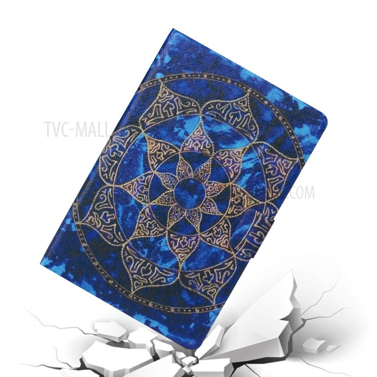 Pattern Printing Card Slots Flip Leather Tablet Shell for iPad Mini (2019) 7.9 inch/Mini 4/Mini 3/Mini 2/Mini - Malanda Flower-5
