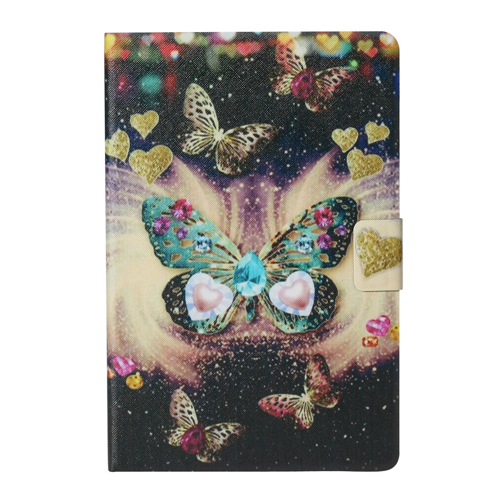 Pattern Printing Card Slots Flip Leather Tablet Cover for iPad Air 10.5 inch (2019)/iPad 10.2 (2019) - Butterflies-2