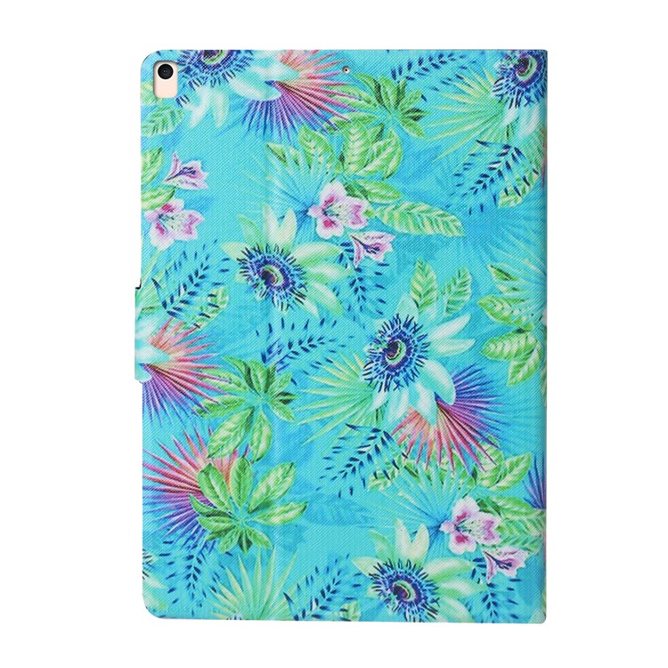 Pattern Printing Card Slots Flip Leather Tablet Cover for iPad Air 10.5 inch (2019)/iPad 10.2 (2019) - Flowers-3
