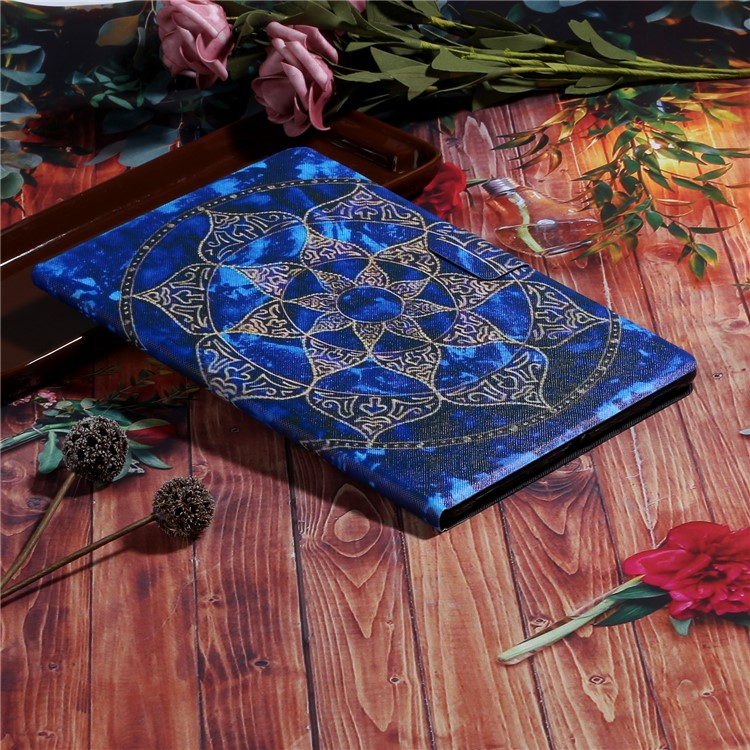 Pattern Printing Card Slots Flip Leather Tablet Cover for iPad Air 10.5 inch (2019)/iPad 10.2 (2019) - Malanda Flower-6
