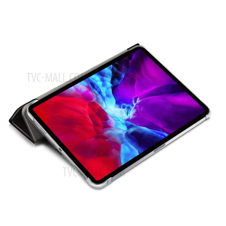 Pattern Printing Tri-fold Stand Leather Auto Wake/Sleep Tablet Case for iPad Pro 12.9-inch (2020)/(2018) - Don't Touch Me-11