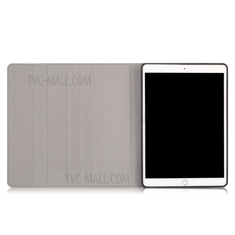 PU Leather + TPU Tablet Protective Cover for iPad Air 10.5 inch (2019)/iPad Pro 10.5-inch (2017) - Sky Blue-10