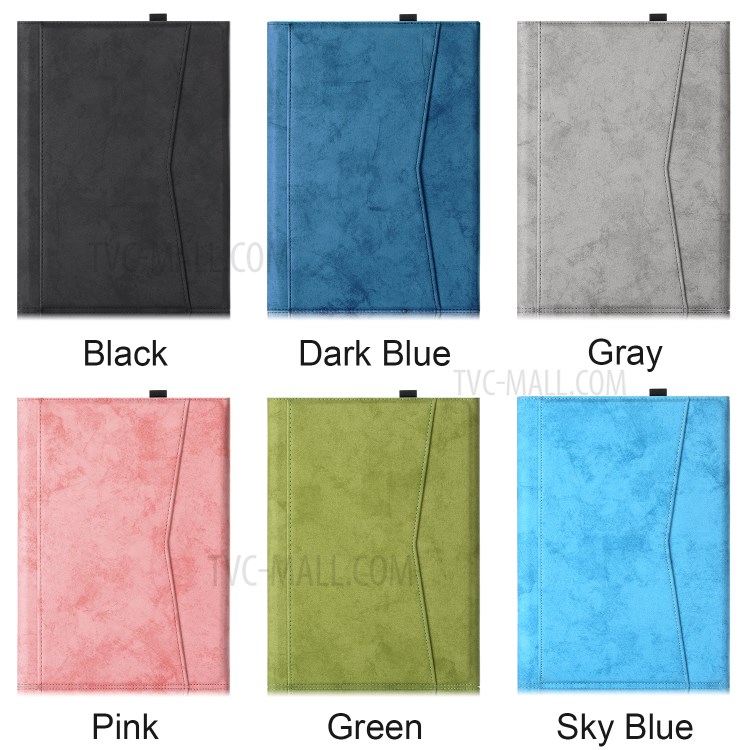 PU Leather + TPU Tablet Protective Cover for iPad Air 10.5 inch (2019)/iPad Pro 10.5-inch (2017) - Sky Blue-13