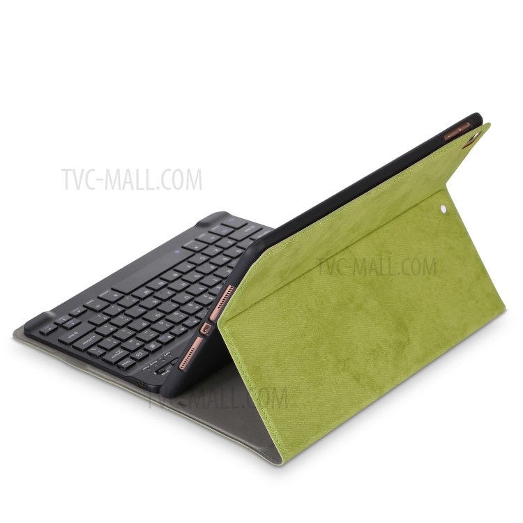 PU Leather + TPU Tablet Protective Cover for iPad Air 10.5 inch (2019)/iPad Pro 10.5-inch (2017) - Green-5