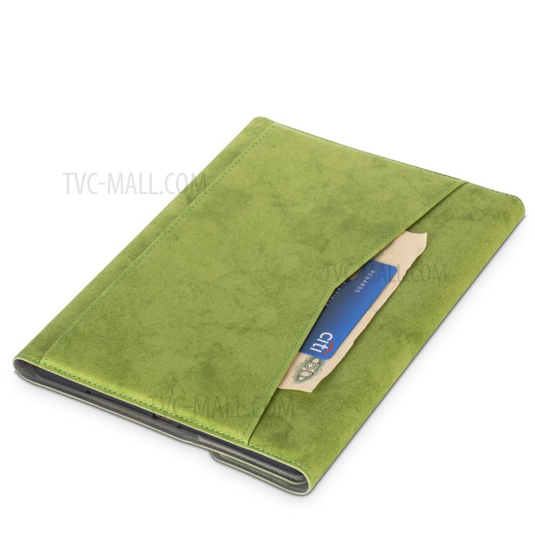 PU Leather + TPU Tablet Protective Cover for iPad Air 10.5 inch (2019)/iPad Pro 10.5-inch (2017) - Green-6
