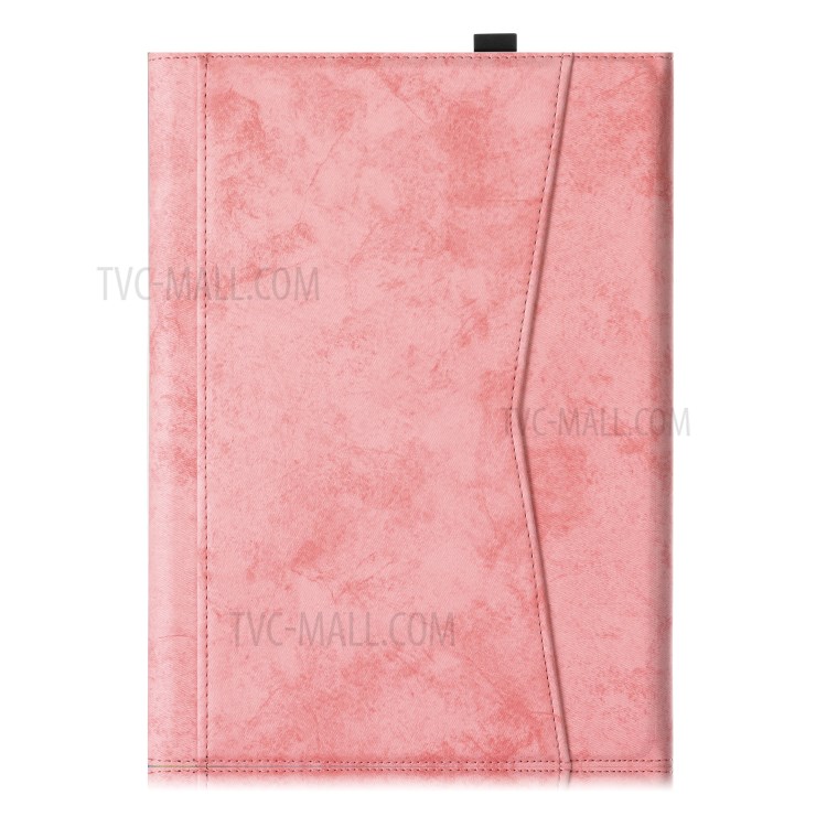 PU Leather + TPU Tablet Protective Cover for iPad Air 10.5 inch (2019)/iPad Pro 10.5-inch (2017) - Pink-3