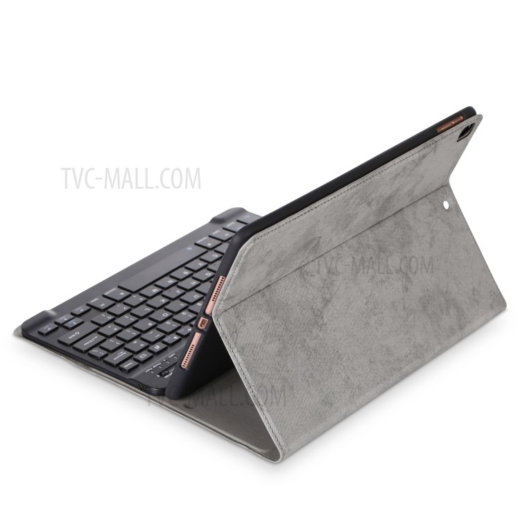 PU Leather + TPU Tablet Protective Cover for iPad Air 10.5 inch (2019)/iPad Pro 10.5-inch (2017) - Grey-5