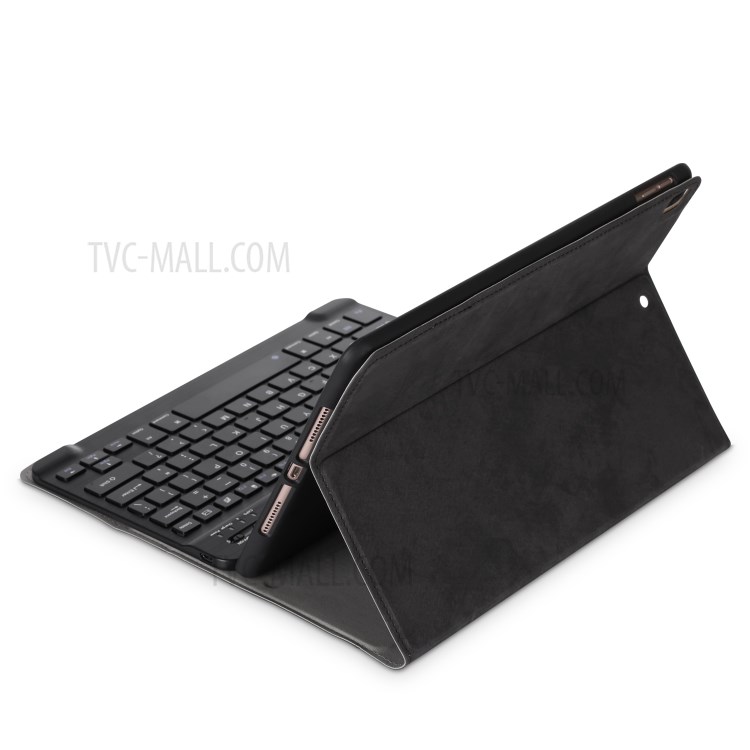 PU Leather + TPU Tablet Protective Cover for iPad Air 10.5 inch (2019)/iPad Pro 10.5-inch (2017) - Black-5
