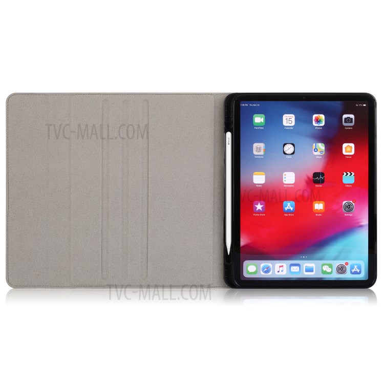 PU Leather + TPU Tablet Cover Case for iPad Pro 11-inch (2020)/iPad Pro 11-inch (2018) - Pink-10