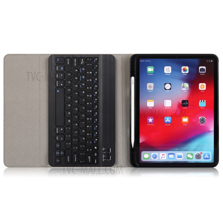 PU Leather + TPU Tablet Cover Case for iPad Pro 11-inch (2020)/iPad Pro 11-inch (2018) - Pink-11