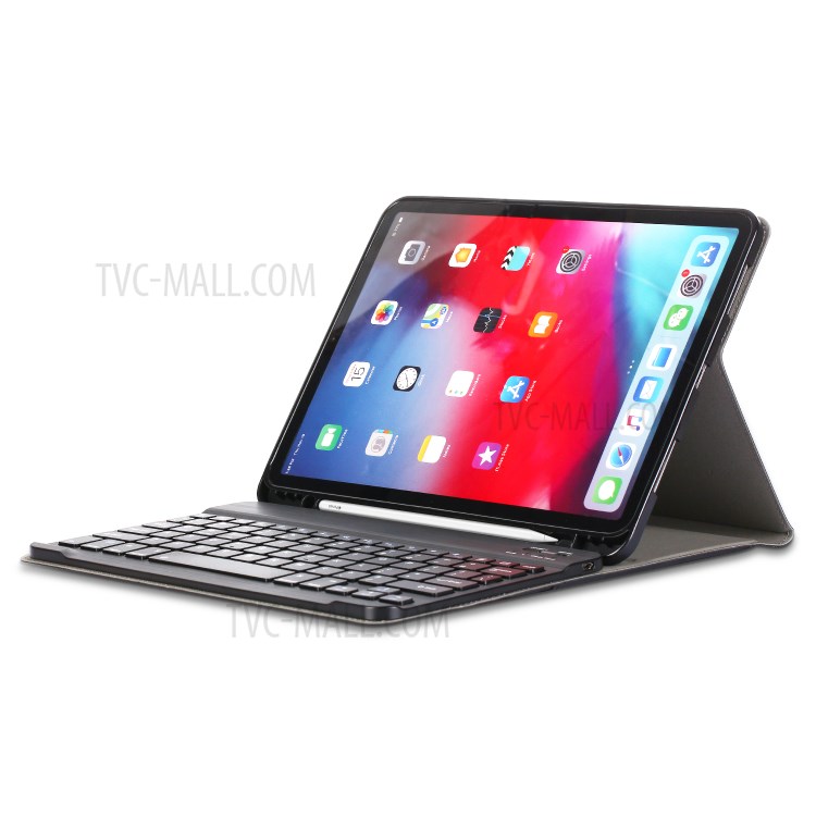 PU Leather + TPU Tablet Cover Case for iPad Pro 11-inch (2020)/iPad Pro 11-inch (2018) - Grey-8