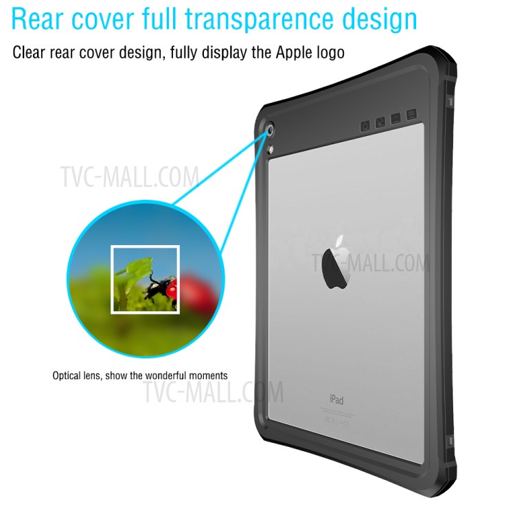 IP68 Waterproof Drop-proof Dust-proof Tablet Cover Shell for iPad Pro 11-inch (2018)-6